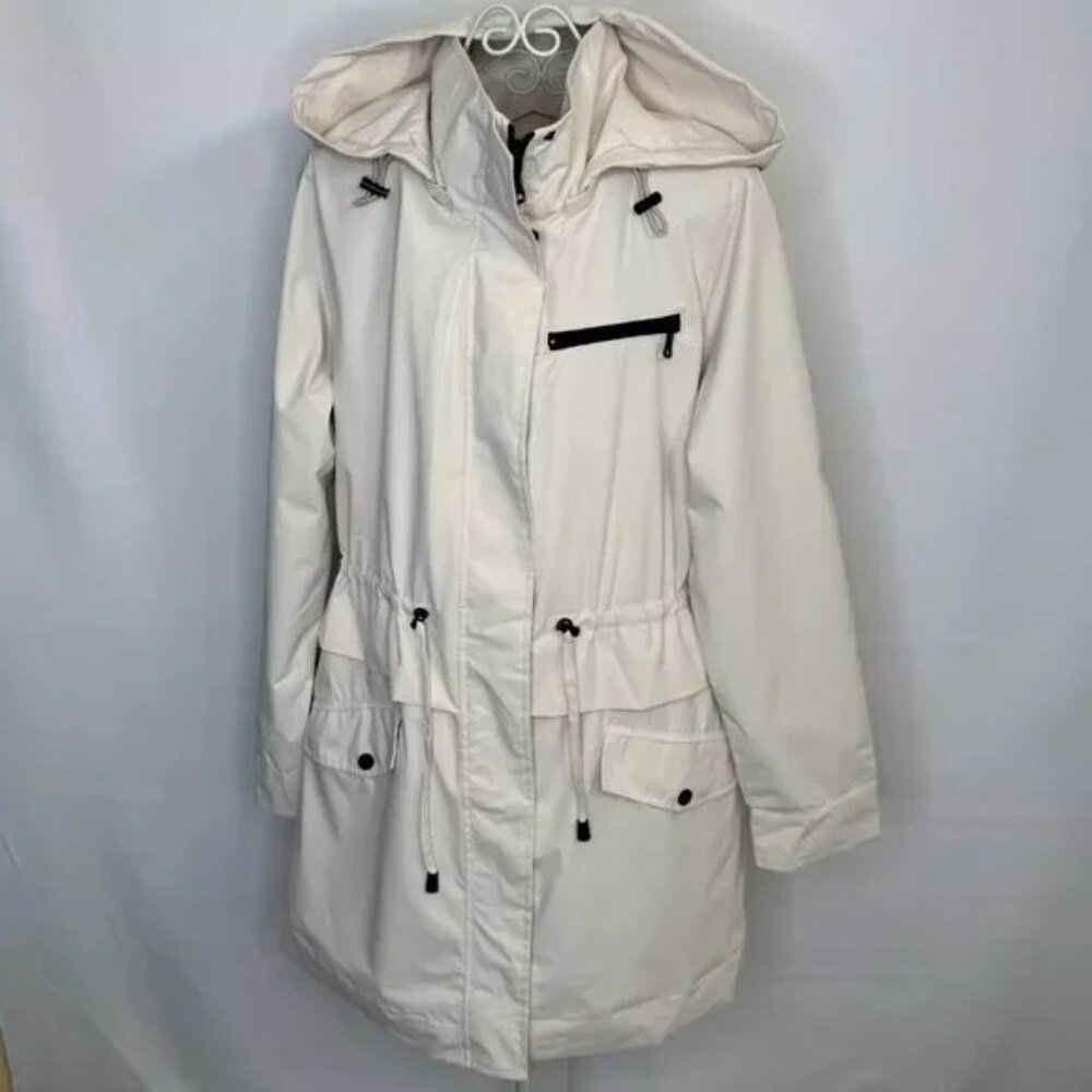 Two by Vince Camuto Women's Beige Rain Jacket